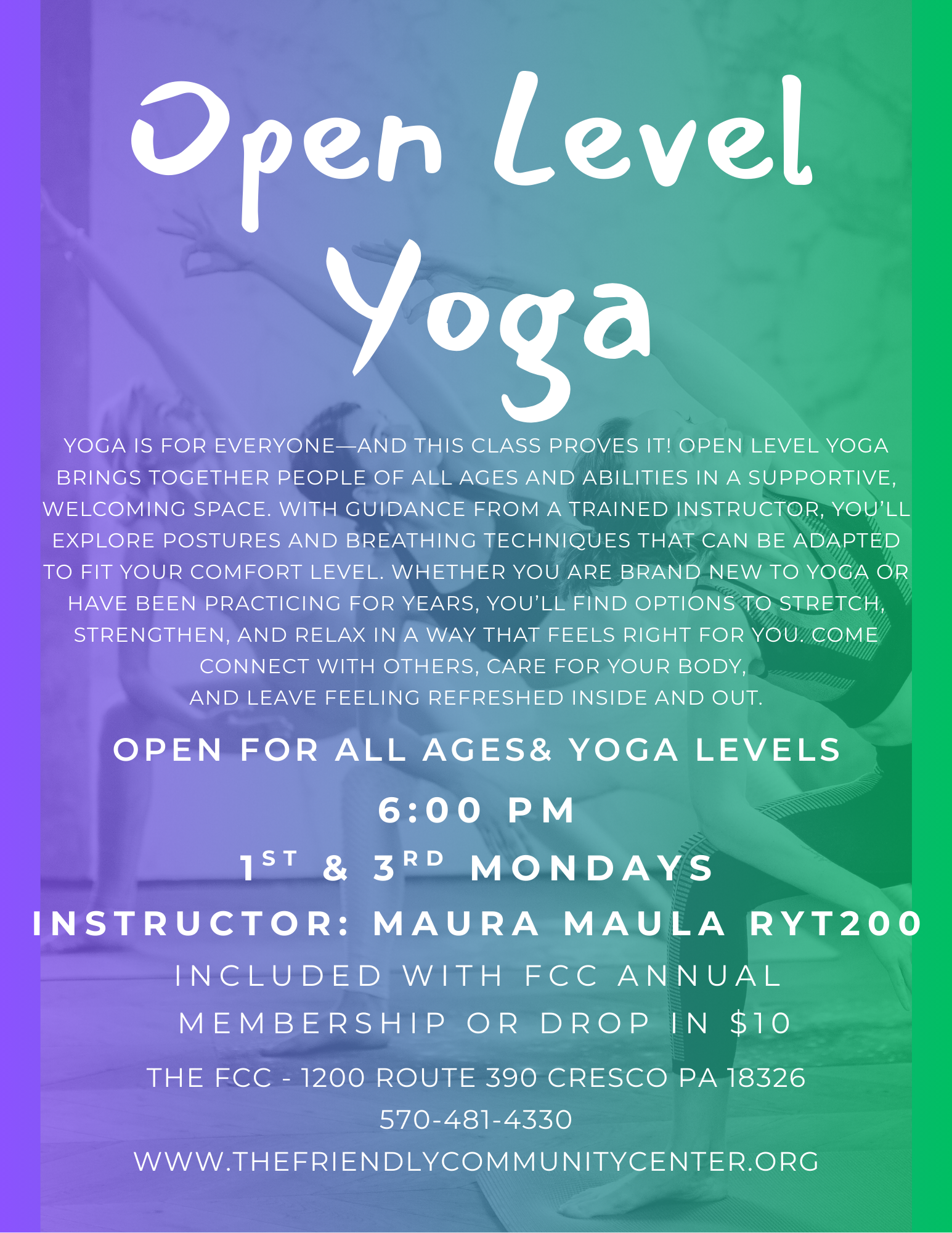 Open Level Yoga - 1